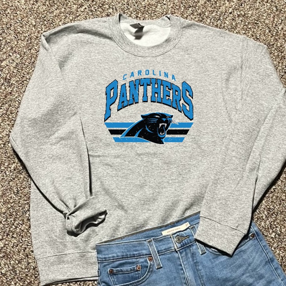 carolina panthers crewneck
